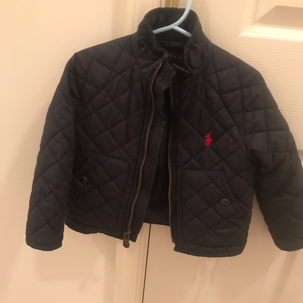 Toddler’s quilted jacket.